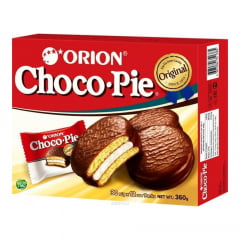 Bolinho de Chocolate Choco Pie Orion 360 Gramas - 12 unidades