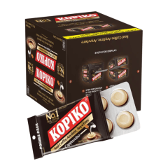 Caixa de Bala de Cappuccino Coffee Candy Kopiko em Tablete 768 gramas - (24x32g) Caixa de Bala de Cappuccino Coffee Candy Kopiko em Tablete 768 gramas - (24x32g)