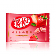 Chocolate Japonês KitKat Morango 12 unidades – 135 gramas 