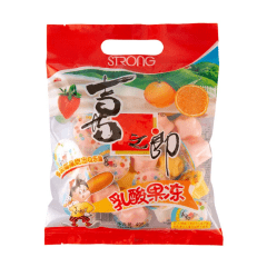 Mini Gelatinas Importadas Sabor Iogurte e Frutas Xizhilang (Strong) - 360 gramas Mini Gelatinas Importadas Sabor Iogurte e Frutas Xizhilang (Strong) - 360 gramas