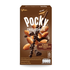 Pocky Biscoito de Palito com Cobertura de Chocolate Amargo e Amêndoa Trufada - 25g