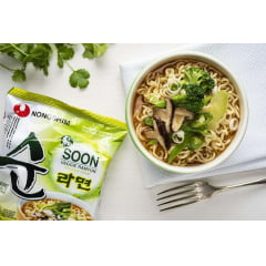 Lamen Coreano Vegetariano Suave Nongshim Ramyun - 112 gramas
