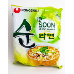 Lamen Coreano Vegetariano Suave Nongshim Ramyun - 112 gramas
