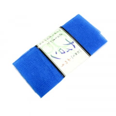 Toalha de banho Esponja Bucha Nylon Macia Esfoliante - azul