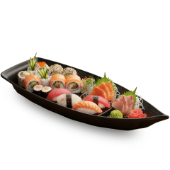 Barca Oriental Black Premium - 1,6L - 41cm x 17,5cm x 4,5cm