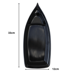 Barca Oriental Black Premium - 1L - 33cm x 14cm x 3,5cm