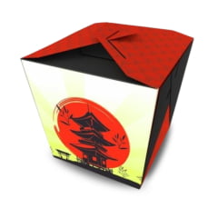 Embalagem Descartável para Yakissoba Box 850ml - 50 unidades
