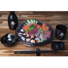 Embalagem Descartável para Yakissoba ou Sushi - 100 unidades