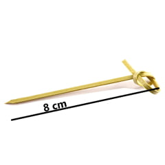 Espeto de Bambu para Petiscos 8cm - 45 unidades