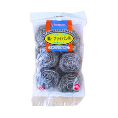 Kit Esponja de Lã Aço Inoxidável Flowe One - 6 Peças