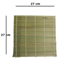 Esteira para Sushi Bambu Sudare Grande Oriental - 27cm