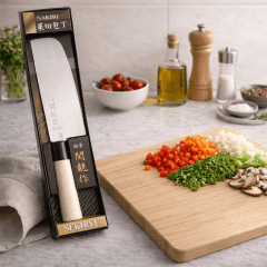 Faca Japonesa Nakiri para Cortes de Vegetais e Legumes - Sekiryu
