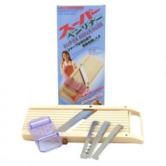 Fatiador de Legumes Japonês Mandolin Super Benriner - com 3 Lâminas Trocáveis