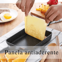Frigideira Antiaderente e Antiderrapante - Tamagoyaki Pan 15x18cm