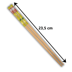 Hashi de Madeira (Palitinho Japonês) - Daruma - 23,5 cm