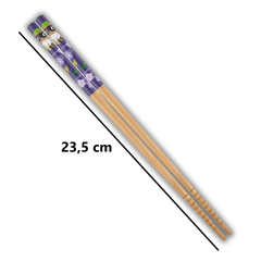 Hashi de Madeira (Palitinho Japonês) - Guaxinim - 23,5 cm