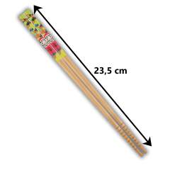 Hashi de Madeira (Palitinho Japonês) - Daruma Japan - 23,5 cm