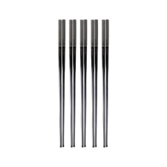 Hashi de Metal Inox Jeotgarak – Folhas – 5 pares