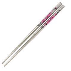 Hashi de Metal (Palitinho Japonês 1 Par) - Sakura 
