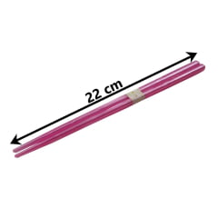Hashi de Plástico - Rosa - 22 cm