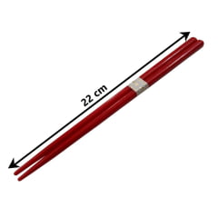 Hashi de Plástico - Vermelho - 22 cm