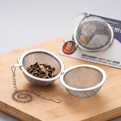 Infusor de Chá e Especiarias Aço Inox - 5cm (Diâmetro)