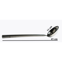 Concha Inox para Panela Wok e Tachos - 41cm