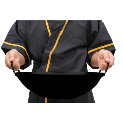 Panela Wok Preta de Ferro com Alças - 43cm