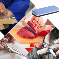 Pedra de Amolar Dupla Face - Granulação #1000 e #6000