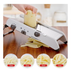 [ PEQUENOS DEFEITOS ] Fatiador Mandolin Slicer Multifuncional Inteligente - 18 Tipos de Cortes