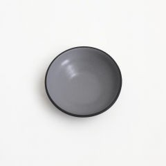 Pires Redondo para Sashimi Sushi Melamina Cinza e Preto - Nozoki