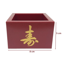 Copo Quadrado para Servir Sake Massu Grande - Vinho