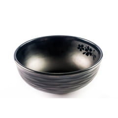 Tigela Japonesa para Udon Preta Grande 1,3L