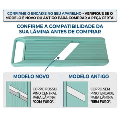 [REPOSIÇÃO] Base Corpo para Fatiador Benriner  Mandolin - Original (MODELO NOVO)