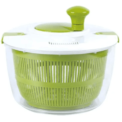  Seca Salada Pote Centrífuga Secador de Folhas, Frutas e Vegetais - 5L 
