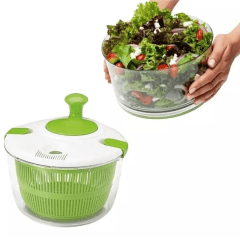  Seca Salada Pote Centrífuga Secador de Folhas, Frutas e Vegetais - 5L 
