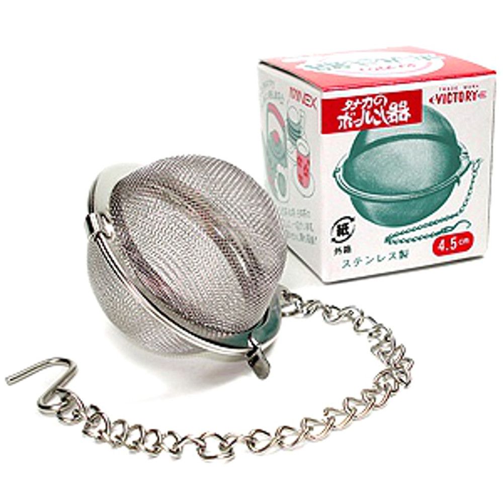 Infusor de Chá e Especiarias Aço Inox - 8,5cm