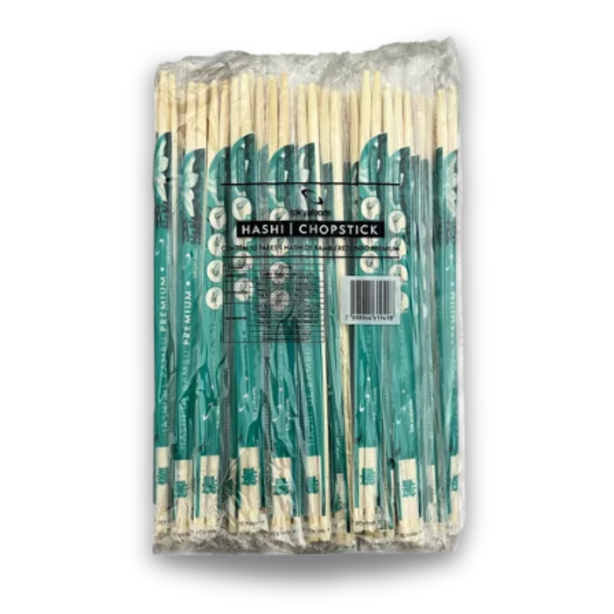 Hashi de Bambu Redondo Tokyofoods - 50 Pares