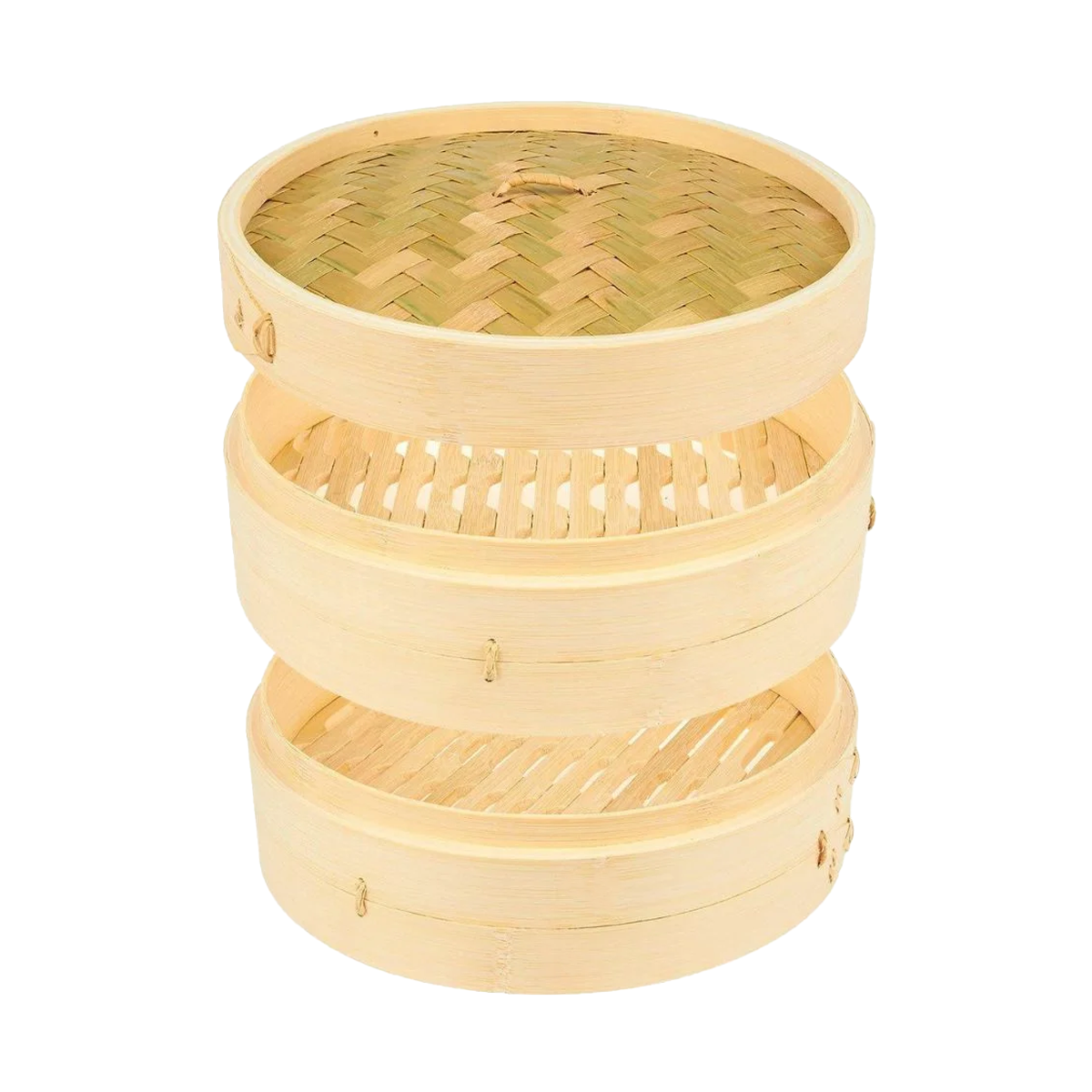Panela Oriental de Bambu Cozimento a Vapor - 15cm - Hachi8