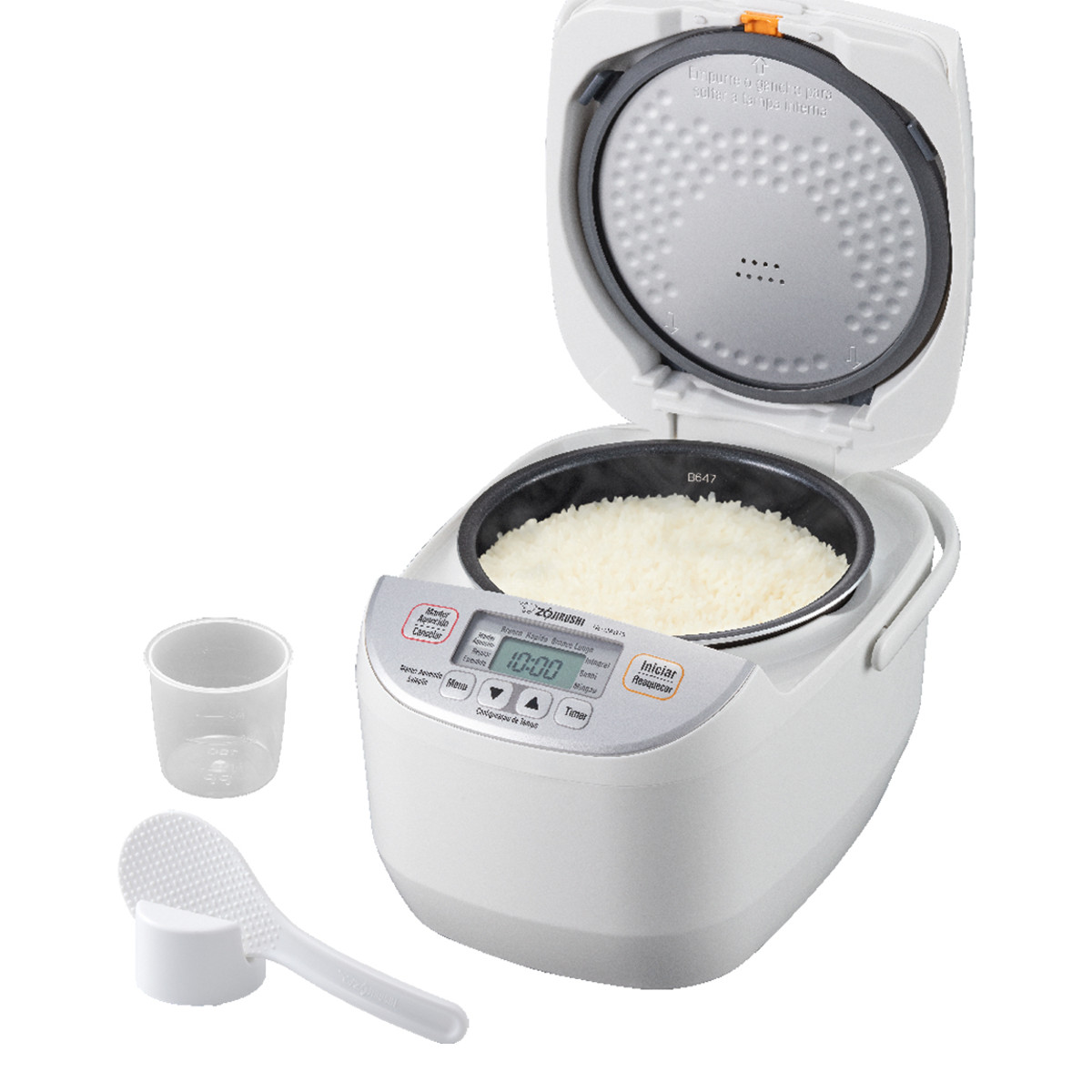 Panela Elétrica Japonesa com Aquecimento e Multi Programação com Timer